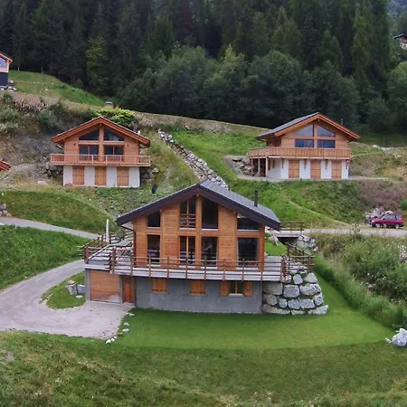 In La Tzoumaz Near Slopes Chalet Riddes