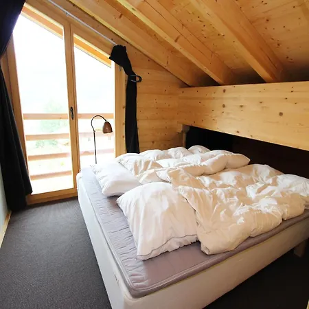 In La Tzoumaz Near Slopes Horská chata Riddes