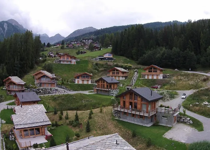 木屋 In La Tzoumaz Near Slopes Riddes