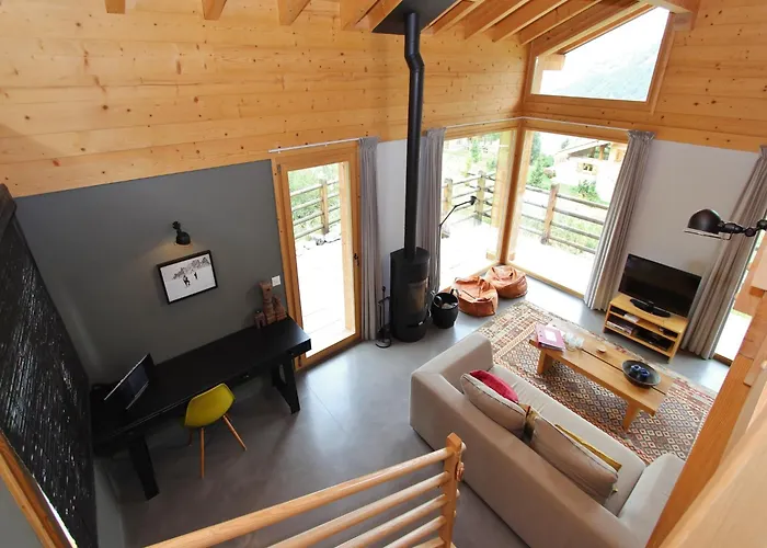 In La Tzoumaz Near Slopes 木屋 *