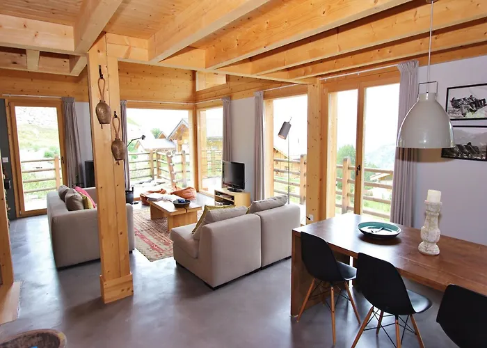 木屋 In La Tzoumaz Near Slopes Riddes